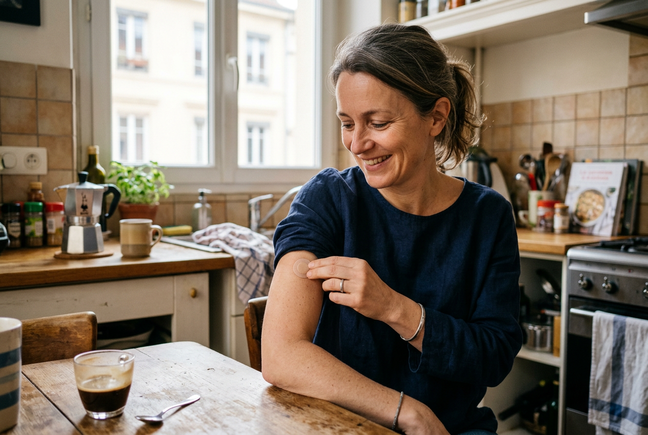 Femme de 47 ans chez elle